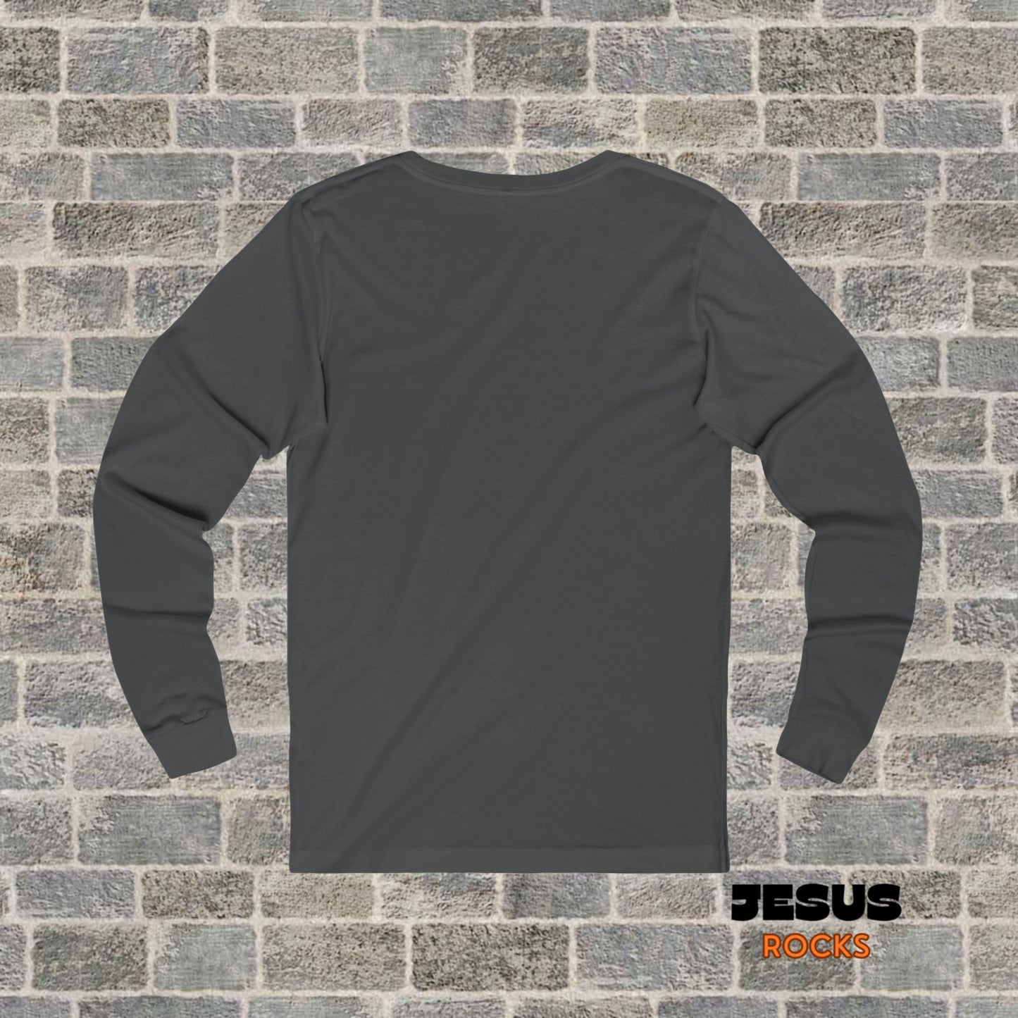 We Preach Black Writing Long Sleeve Tee