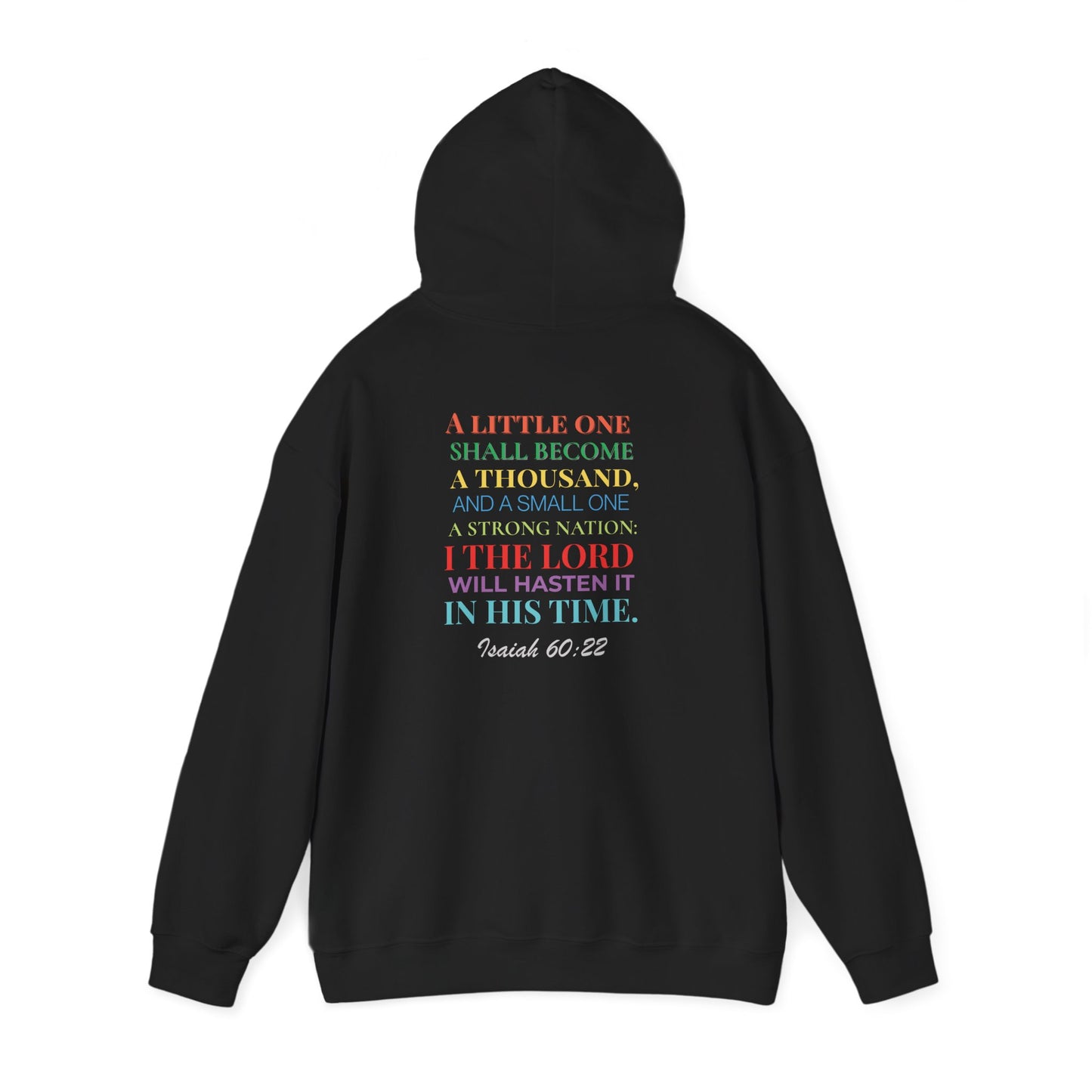 Colorful Inspirational Hoodie for Faith-Focused Individuals, Comfortable Unisex Sweatshirt for Everyday Wear, Be Bold & Spread [...]