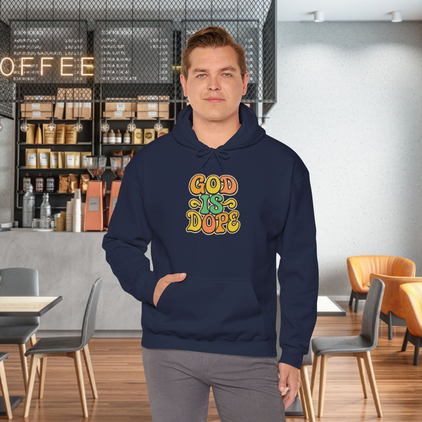 Colorful Inspirational Hoodie for Faith-Focused Individuals, Comfortable Unisex Sweatshirt for Everyday Wear, Be Bold & Spread [...]