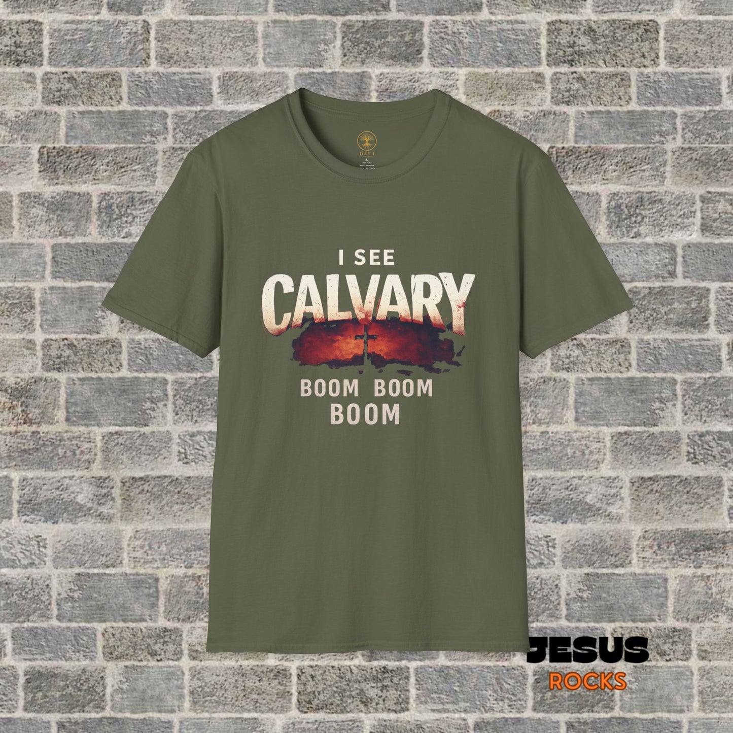 Christian Comfort T-Shirt — Christ Centered Faith Tee