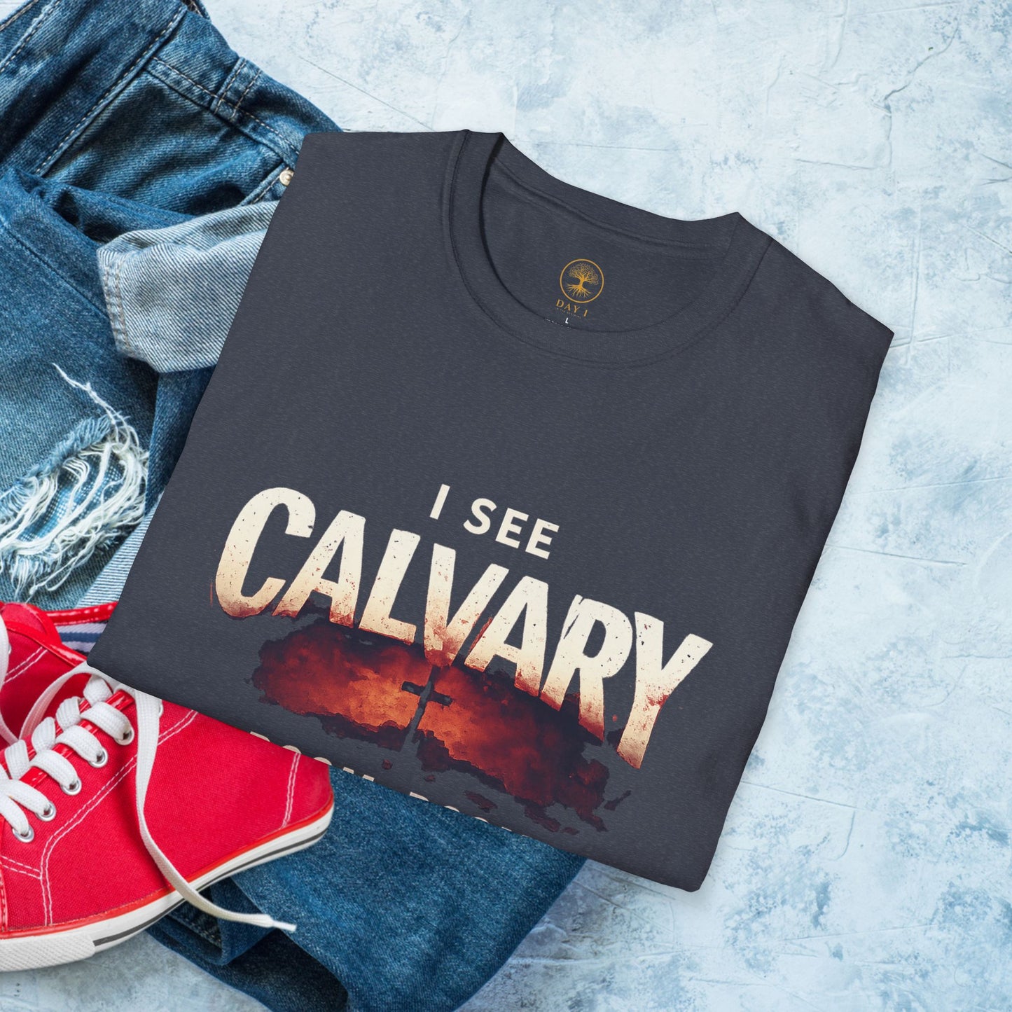 Christian Comfort T-Shirt — Christ Centered Faith Tee