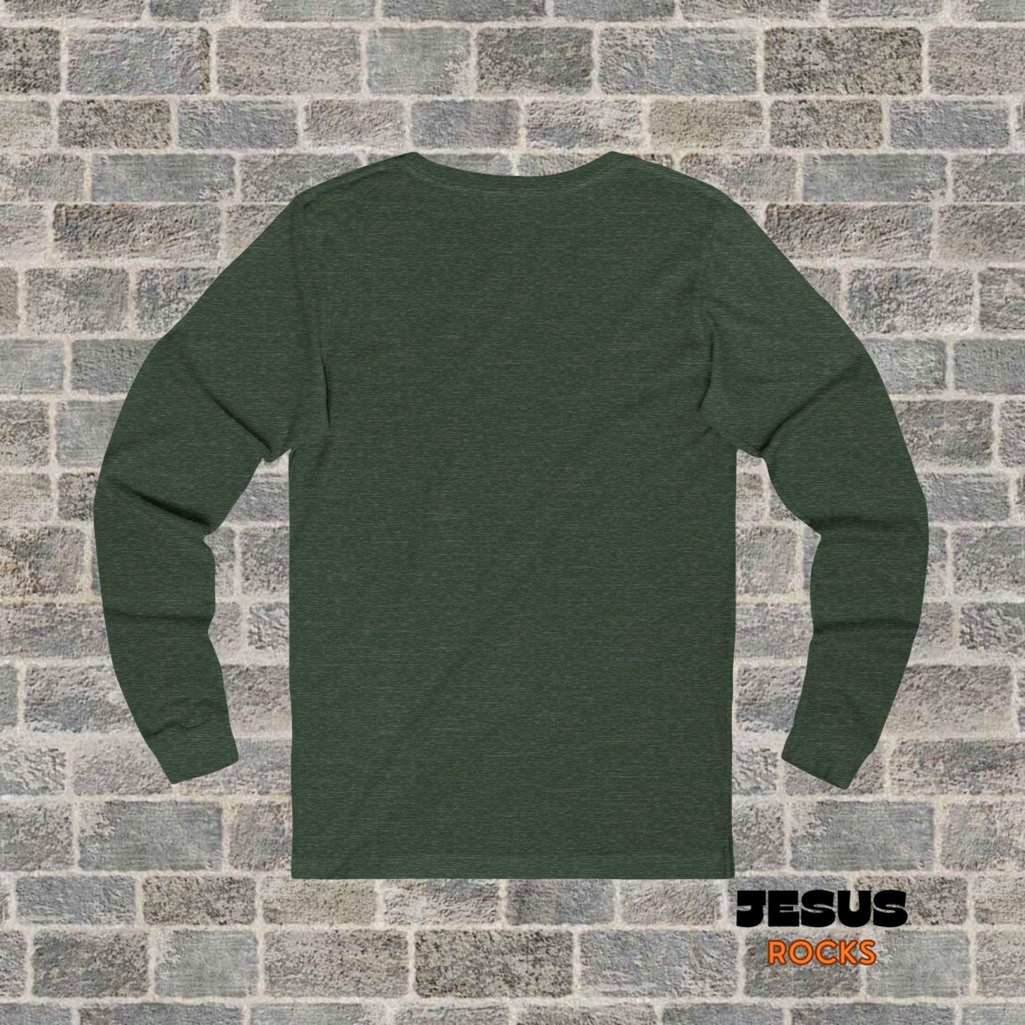 We Preach Black Writing Long Sleeve Tee