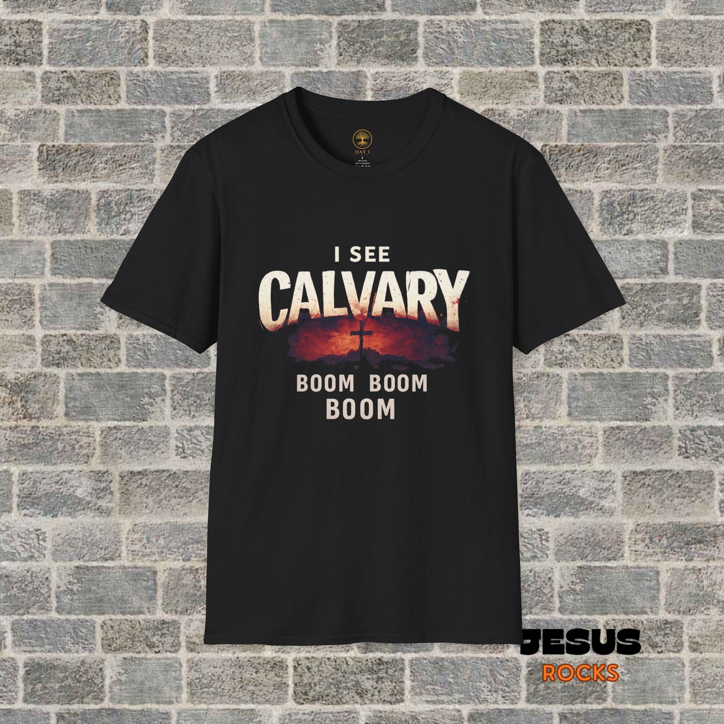 Christian Comfort T-Shirt — Christ Centered Faith Tee