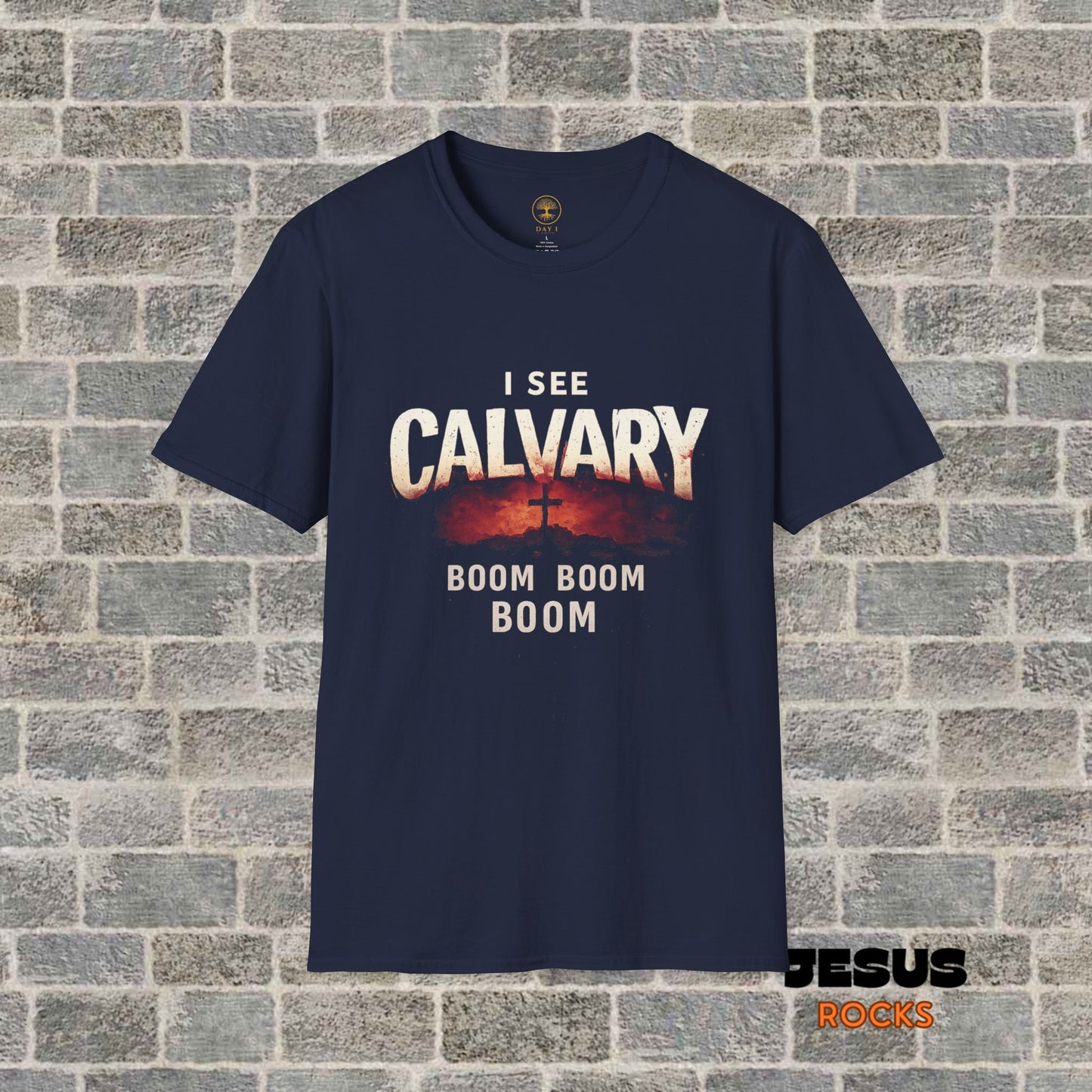 Christian Comfort T-Shirt — Christ Centered Faith Tee
